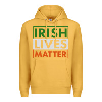 Mustard irish lives matter Premium Hoodie - linhVisuals