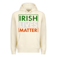 Sandshell irish lives matter Premium Hoodie - linhVisuals
