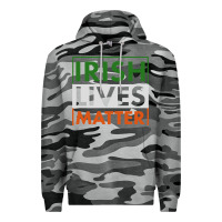 Slate Camo irish lives matter Premium Hoodie - linhVisuals