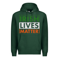Sports Green irish lives matter Premium Hoodie - linhVisuals