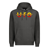 Charcoal Heather Ufo Premium Hoodie - linhVisuals