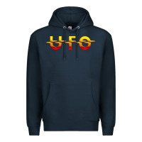 Navy Ufo Premium Hoodie - linhVisuals