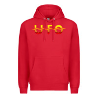 Red Ufo Premium Hoodie - linhVisuals