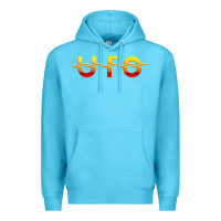 Ocean Blue Ufo Premium Hoodie - linhVisuals