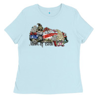 Baby Blue mom of both Ladies Tee - SublimationCraftShop