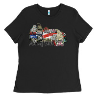 Black mom of both Ladies Tee - SublimationCraftShop