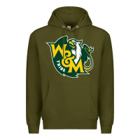 Army Green william & mary tribe Premium Hoodie - linhVisuals