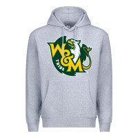 Heather Grey william & mary tribe Premium Hoodie - linhVisuals
