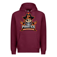 Burgundy petrolia high school, petrolia Premium Hoodie - linhVisuals