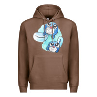 Chestnut poliwag watercolor Premium Hoodie - linhVisuals