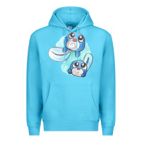 Ocean Blue poliwag watercolor Premium Hoodie - linhVisuals