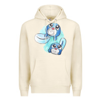 Tofu poliwag watercolor Premium Hoodie - linhVisuals