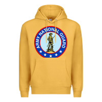 Mustard army national guard Premium Hoodie - linhVisuals