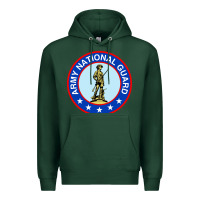 Sports Green army national guard Premium Hoodie - linhVisuals
