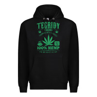 Black tegridy farms Premium Hoodie - linhVisuals