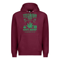 Burgundy tegridy farms Premium Hoodie - linhVisuals