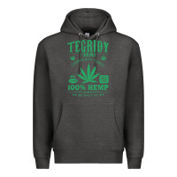 Charcoal Heather tegridy farms Premium Hoodie - linhVisuals