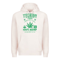 Pale Pink tegridy farms Premium Hoodie - linhVisuals