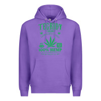 Purple tegridy farms Premium Hoodie - linhVisuals