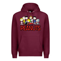 Burgundy peanuts animation Premium Hoodie - linhVisuals