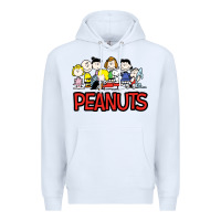 White peanuts animation Premium Hoodie - linhVisuals