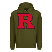 Army Green Rutgers Scarlet Knights, merch Premium Hoodie - linhVisuals