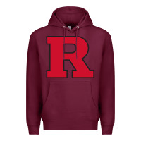 Burgundy Rutgers Scarlet Knights, merch Premium Hoodie - linhVisuals