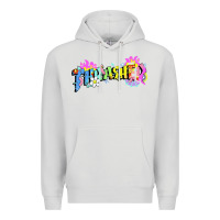 Dove Grey trasher Premium Hoodie - linhVisuals