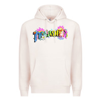 Pale Pink trasher Premium Hoodie - linhVisuals