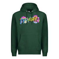 Sports Green trasher Premium Hoodie - linhVisuals