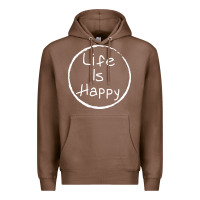Chestnut life is happy Premium Hoodie - linhVisuals