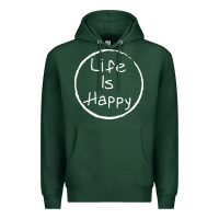 Sports Green life is happy Premium Hoodie - linhVisuals