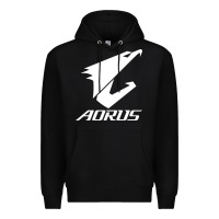 Black papan ibu gigabyte aorus yang lagi baru Premium Hoodie - linhVisuals