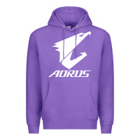 Purple papan ibu gigabyte aorus yang lagi baru Premium Hoodie - linhVisuals