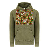 Vintage Olive juneteenth sunflowers Vintage Hoodie - BarkalooDesign