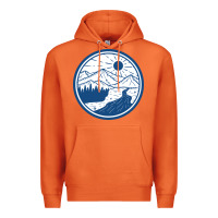 Carrot River Mountain Badge Premium Hoodie - linhVisuals