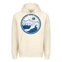 Sandshell River Mountain Badge Premium Hoodie - linhVisuals