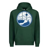 Sports Green River Mountain Badge Premium Hoodie - linhVisuals