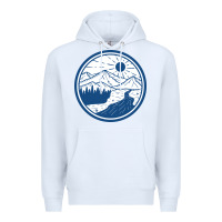 White River Mountain Badge Premium Hoodie - linhVisuals
