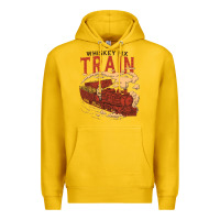 Lemon Whiskey Train Premium Hoodie - linhVisuals