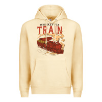 Pina Colada Whiskey Train Premium Hoodie - linhVisuals