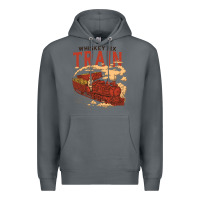 Rock Whiskey Train Premium Hoodie - linhVisuals