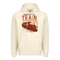 Sandshell Whiskey Train Premium Hoodie - linhVisuals