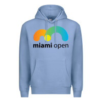 Colony Blue miami open Premium Hoodie - linhVisuals