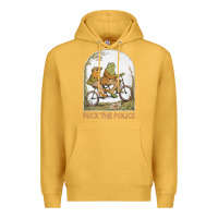 Mustard Frogs And Toad Fucks The Police Premium Hoodie - linhVisuals