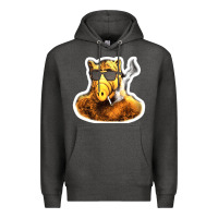Charcoal Heather Alf Premium Hoodie - linhVisuals