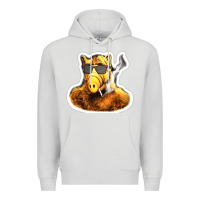 Dove Grey Alf Premium Hoodie - linhVisuals