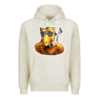 Oatmeal Heather Alf Premium Hoodie - linhVisuals