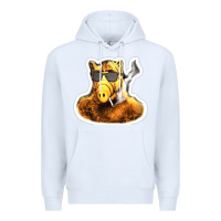 White Alf Premium Hoodie - linhVisuals