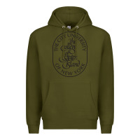 Army Green College Of Staten Island Premium Hoodie - linhVisuals